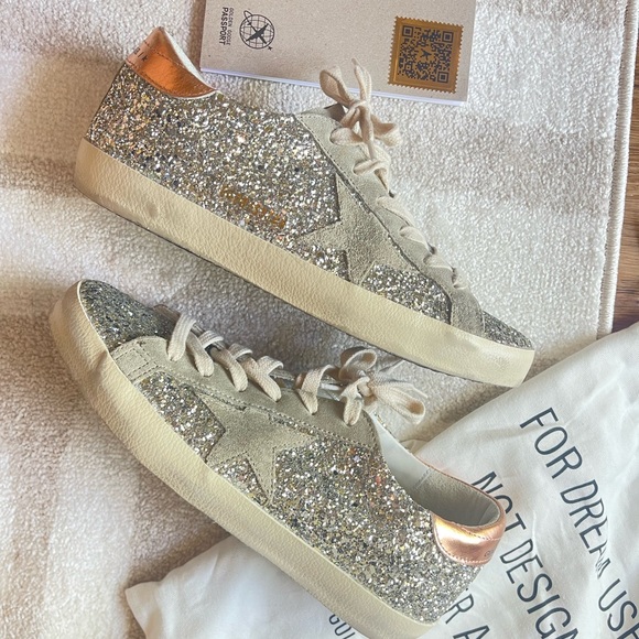 Glitter golden goose sneakers 39 - Picture 5 of 9